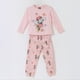 thumbnail image 1 of Pijama Manga Larga Niña Minnie Flores Rosado Disney, 1 of 4