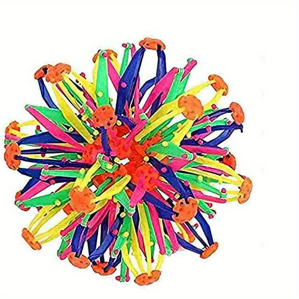 Expandable Breathing Colorful Inflatable Ball Expandable Magic Ball , Suitable For Practicing Yoga, Deep Breathing, Toy Ball Relieves Stress And Anxiety Boys And Girls Birthday Toys