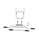 thumbnail image 1 of RC Servo Servo Servo Mount Stand Con Enlace De Dirección Para 1:10 Sacle Car Silver, 1 of 5
