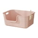 thumbnail image 5 of Caja de arena abierta para gatos pequeños y grandes, fácil de llevar, antisalpicaduras, suministros portátiles para mascotas, inodoro para gatos Extra, 5 of 5