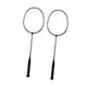 thumbnail image 4 of Raquetas De Bádminton, 2 Uds., Equipo De Bádminton Para Playa, Interior, Exterior, Patio Trasero, Negro, 4 of 5