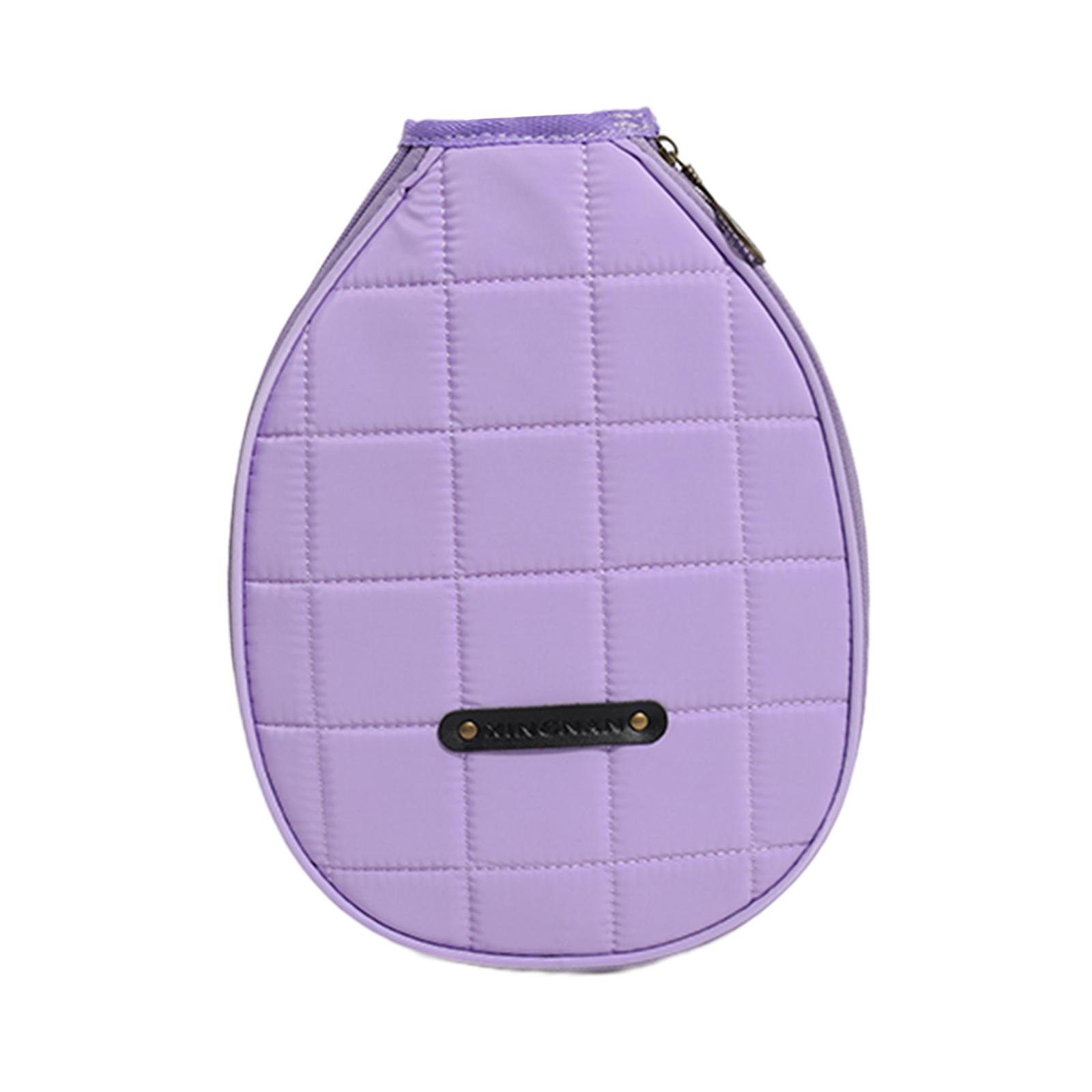 Magideal - Bolsa De Cubierta De Paleta, Bolso De Hombro, Bolso De Hombro Multifuncional Ajustable, Funda Para Raqueta De Pickleball, Protector De Raqueta Para De Púrpura