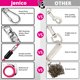 thumbnail image 5 of Correa jenico 4,5 m Cable de sujeción resistente para perros, 5 of 6