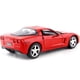 thumbnail image 3 of Auto de colección a escala 1/24 Motormax Chevrolet Corvette C6 2005 rojo, 3 of 7