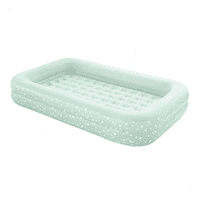 Genérico - Colchón Inflable Infantil Intex Con Inflador Manual Gris