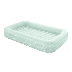 Genérico - Colchón Inflable Infantil Intex Con Inflador Manual Gris