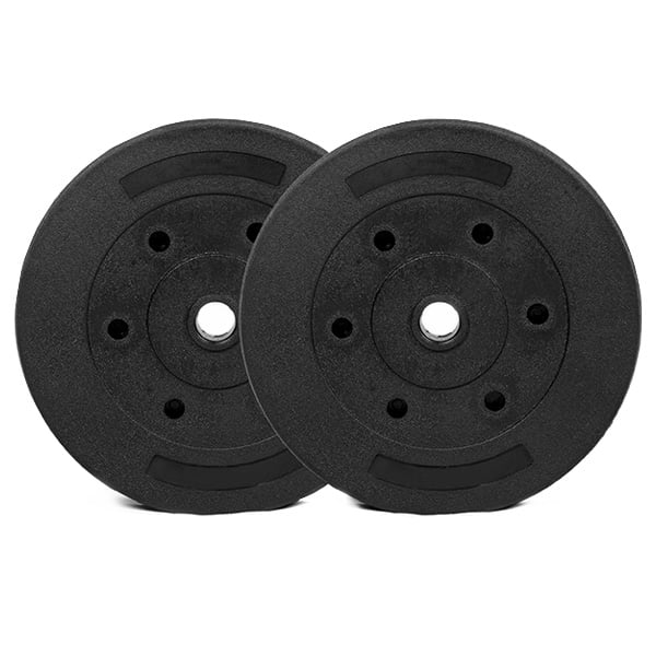 Sdfit - Discos Cemento Para Barras De 4 U X 5 Kg Par Total 20 Kg