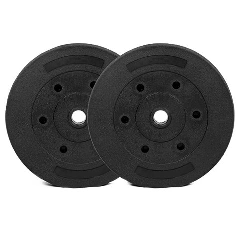 Sdfit - Discos Cemento Para Barras De 4 U X 5 Kg Par Total 20 Kg