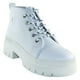 thumbnail image 2 of Zapatilla caña alta lona Blanco Danicolle, 2 of 5