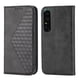 thumbnail image 1 of Funda Flip FOXDOCK para Sony Xperia 5 IV , Estilo Billetera con Diseño Rombo, Correa de Mano y Soporte, Uso Diario, 1 of 6