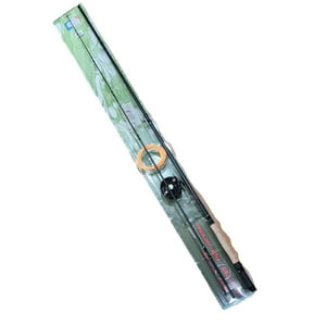 Silver Wave - Set Pesca Caña Mosquera 2,7M 2 Tramos Negra 5 Moscas Linea