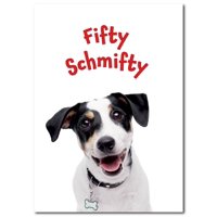 Tarjeta De Cumpleaños Allynn'S Funny Happy 50Th Birthday 50 Schmifty