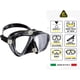 thumbnail image 3 of Set de esnórquel Cressi Big Eyes & Seal Dry Clear/Azure, 3 of 7
