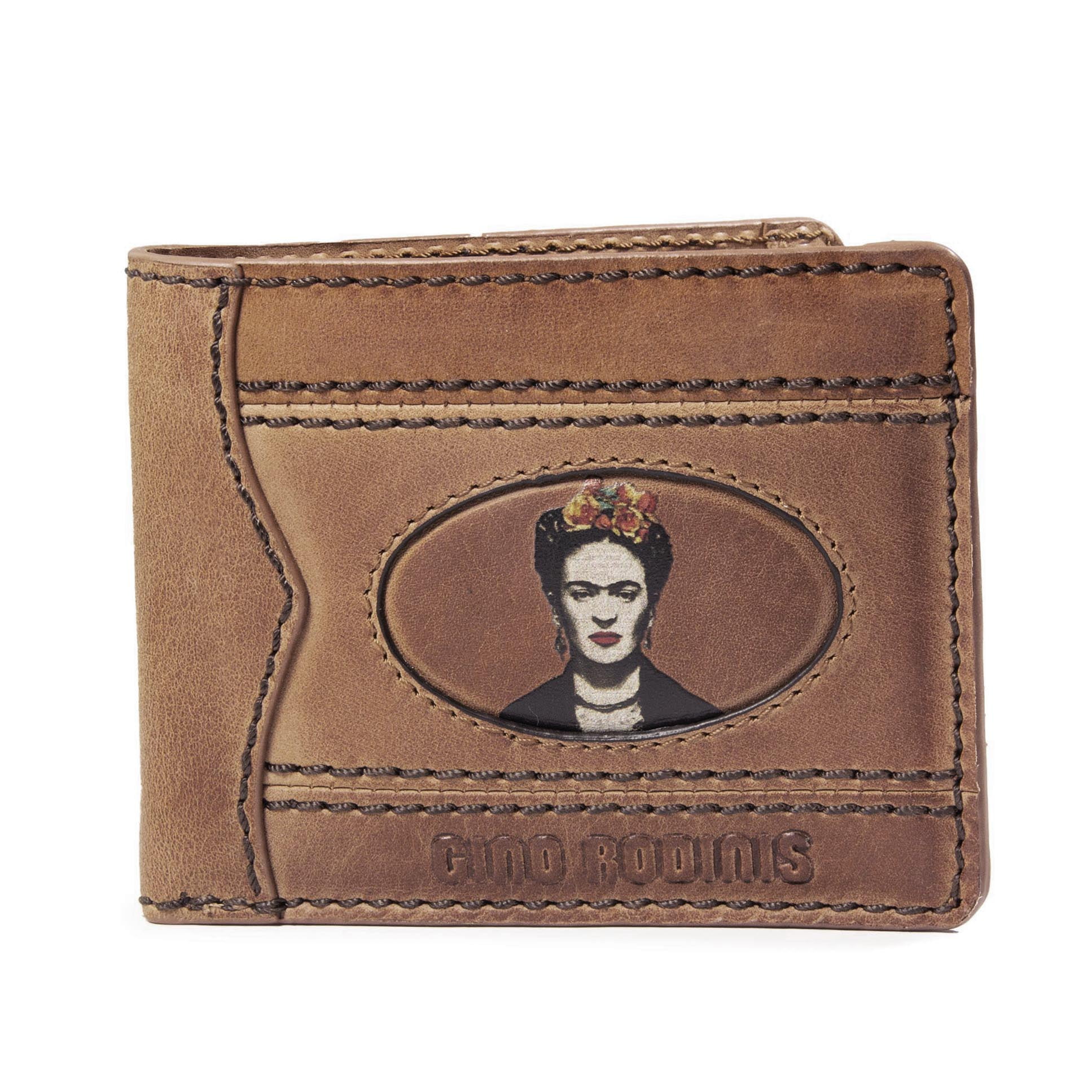 Gino Rodinis - Billetera Coco 990.1 Frida Kahlo / Café