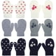 thumbnail image 1 of Qkurt - 6 manoplas elásticas mágicas para niños pequeños, unisex, de punto, de invierno, para uso diario, 1 of 7