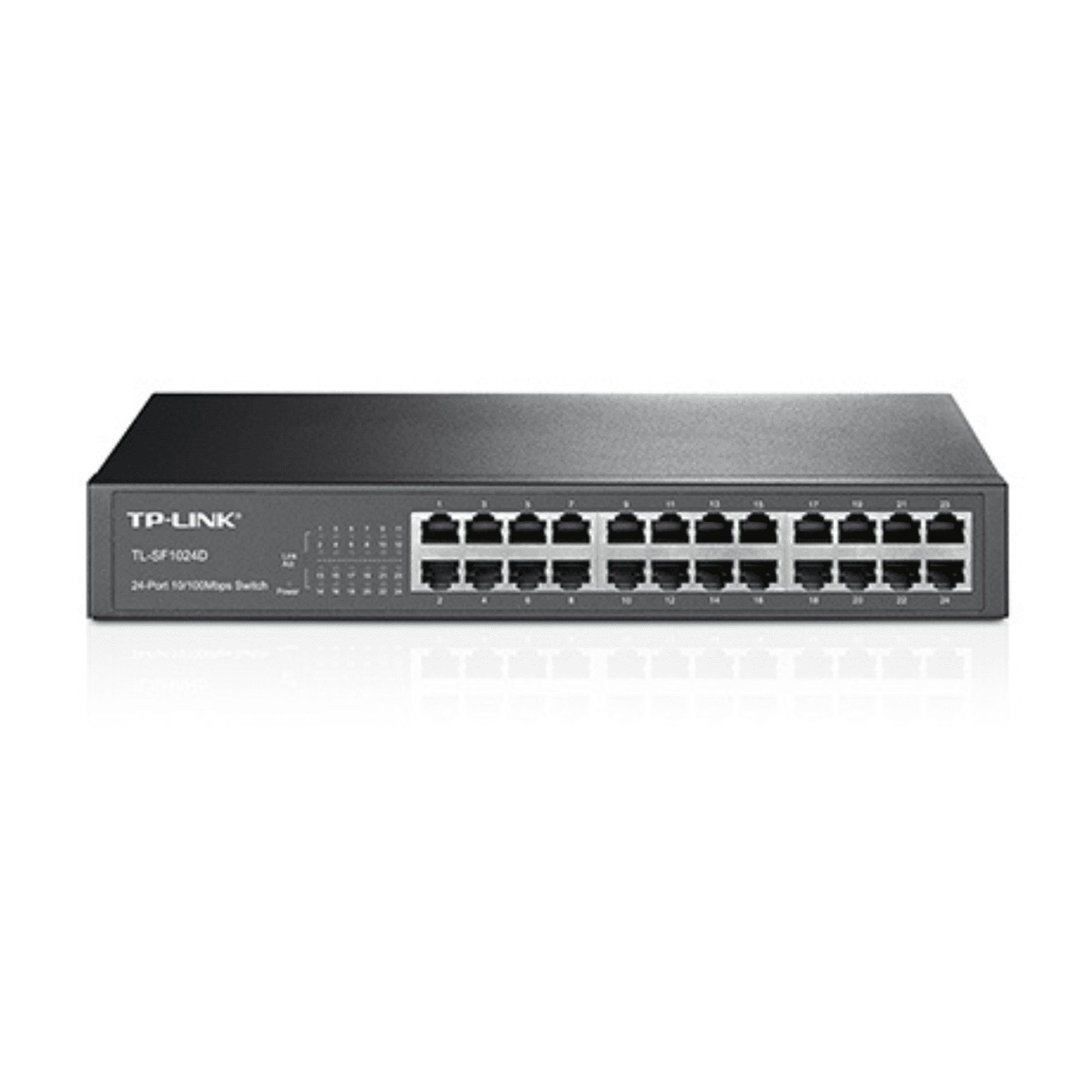 Tp Link - Switch 24 Puertos Escritorio Y Para Montaje En Rack Tl-Sf1024D