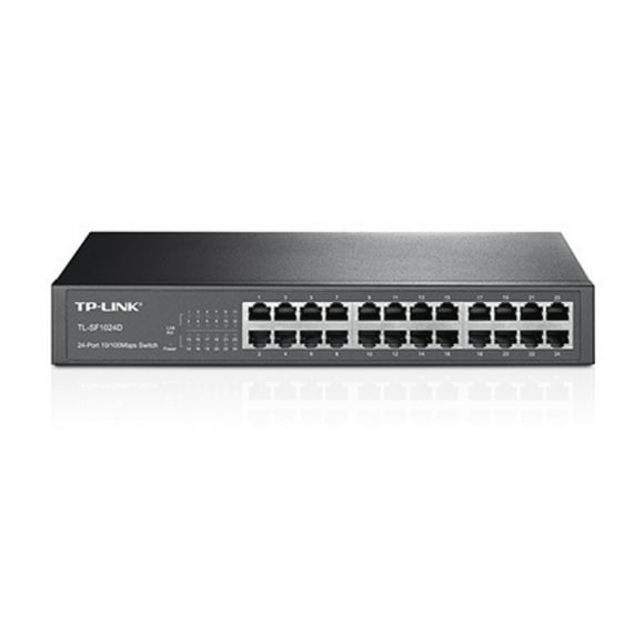 Switch 24 Puertos Escritorio y para Montaje en Rack TL-SF1024D
