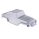 thumbnail image 4 of 1/10 RC Truck Body Shell Con Calcomanía DIY Para Wrangler Axial SCX10 D90 Silver, 4 of 5