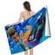 thumbnail image 4 of Hot Wheels Toalla de playa de secado rápido con diseño temático, regalo para mujeres y niñas, ideal para cumpleaños, fans, amantes de la música, uso en la playa o al aire libre,78*180cm, 4 of 6