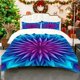 thumbnail image 1 of Set Geometric Crystal Pattern Printed Duvet Cover Set Themed Bedding Includes Duvet Cover and 2 Pillowcases Soft and Comfortable for All Seasons Ideal for Home, 1 of 1