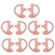 thumbnail image 2 of 5 Pares De Auriculares De Silicona Para Auriculares De Tubo Acústico Encubierto De Radio De 2 Vías Rosa, 2 of 5