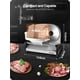 thumbnail image 5 of Cortadora de carne OSTBA Electric Deli con candado para niños, 150 W, 7.5 pulgadas, 5 of 8