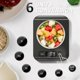 thumbnail image 2 of Balanza de cocina digital SOYOK 500 g/11 lb 1 g/0,05 oz negra, 2 of 7