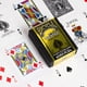 thumbnail image 2 of Juego de cartas para bicicleta Prestige, impermeable, plástico negro, 1 baraja, 2 of 3