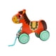 thumbnail image 3 of Juguete De Madera Hecho A Mano Para Empujar Y Tirar De Animales, Juguetes Para Niñas Y Niños, Caballo, 3 of 5