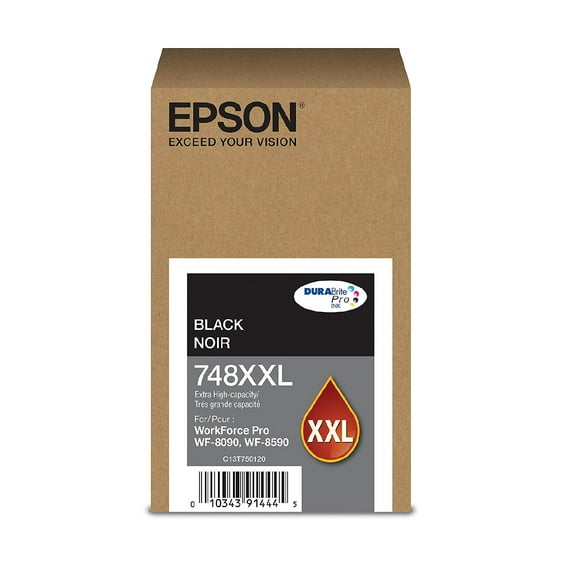 Epson Tinta Negra Original 748Xxl