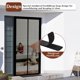 thumbnail image 5 of Puerta mosquitera magnética ajustable Yotache 74-79 cm x 201-206 cm, 5 of 8