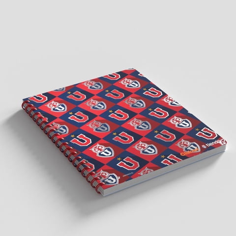 Chikool - Cuaderno Universitario U De Chile 100Hjs. 7Mm Pack 10 Unidades