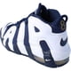 thumbnail image 2 of Zapatillas de baloncesto Nike Air More Uptempo GS Blanco y Azul Marino, 2 of 6