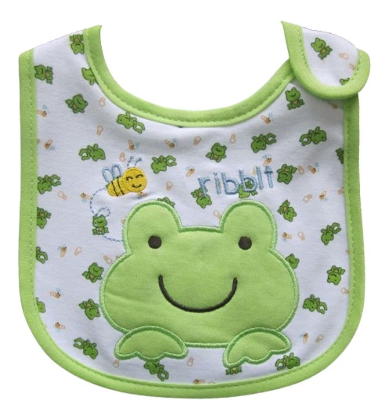 Genérico - Set 8 Baberos Impermeables Bebe Moderno Divertido Lau