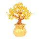 thumbnail image 3 of Mini árbol De Dinero De Cristal Estilo Bonsái Feng Shui Trae Riqueza Suerte Amarillo, 3 of 3
