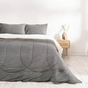 Mashini - Plumon Coral Emboss 2 P Gris