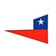 thumbnail image 3 of Guirnalda Banderines Triangulares Chile Fiestas Patrias 4m, 3 of 3