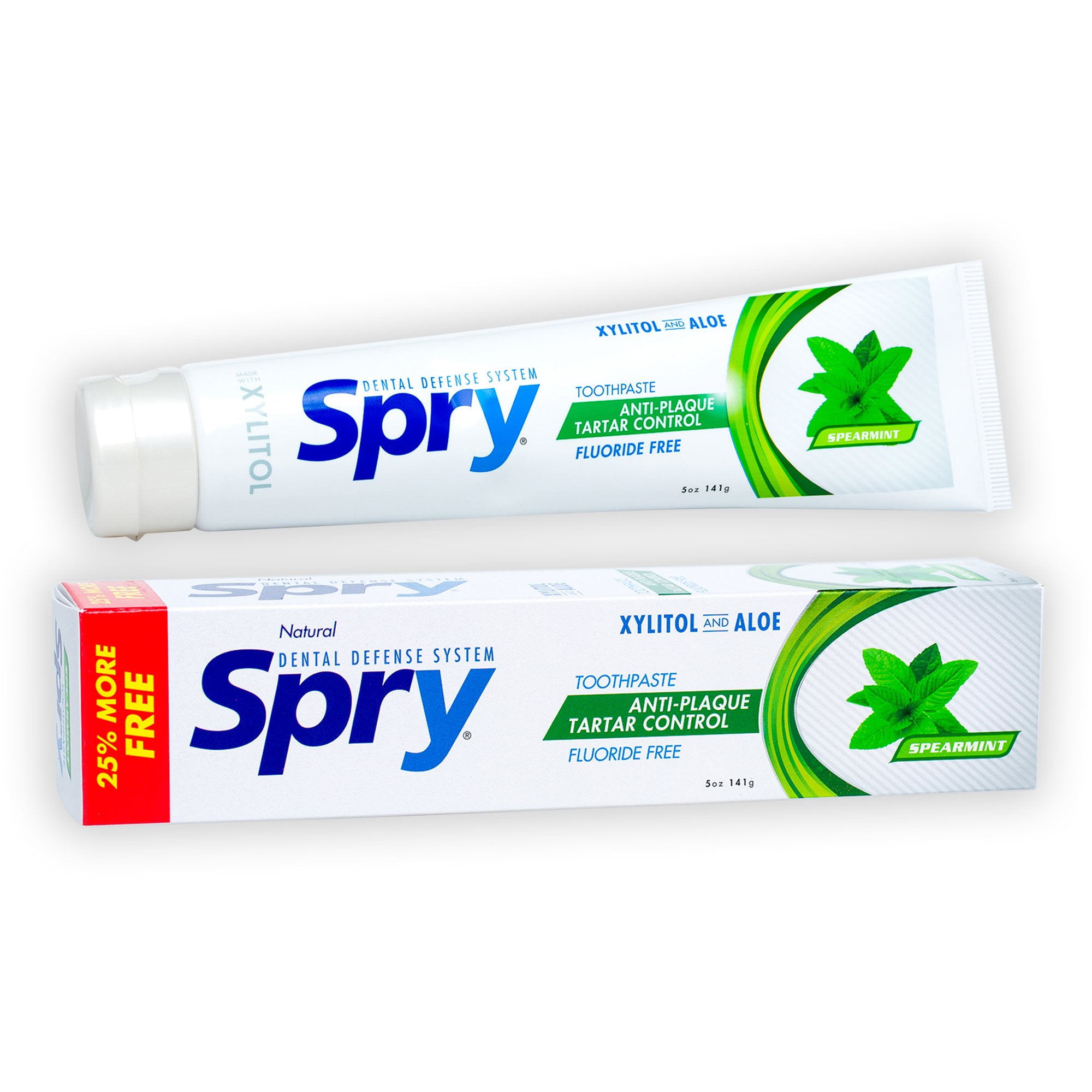 Pasta Dental Blanqueadora Con Xilitol Spry (150 Ml) Sin Flúor