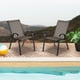 thumbnail image 2 of Pack 4 Sillas de Terraza Textileno y Acero Beige, 2 of 6