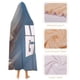 thumbnail image 4 of El Gigante de Hierro Manta Capa con Capucha Anti-Bolitas, Manta de Lana Ártica Suave, Manta Portátil de Felpa Ligera y Lujosa, Poncho para Siesta en Casa y Oficina, 100*130cm, 4 of 6