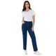 thumbnail image 1 of Jeans Mujer Straight Fit Azul Medio Básico Corona, 1 of 5