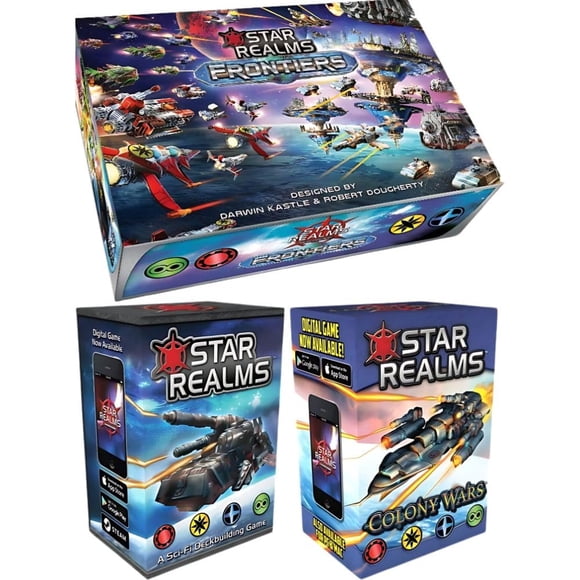 Star Realms – Pack de 3 expansiones (juego de mesa)