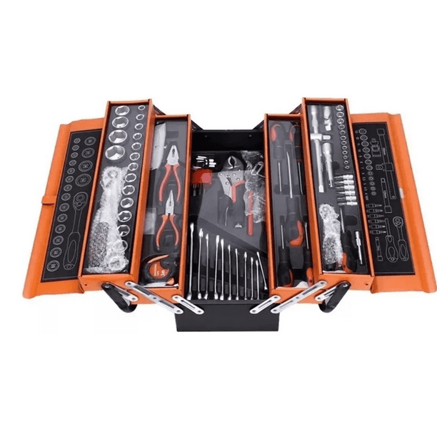 Caja De Herramientas Generac Set 85 Pieza Plegable 5 Niveles