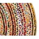 thumbnail image 5 of Alfombra COTTON CRAFT 150 cm redonda multicolor chindi, 5 of 8