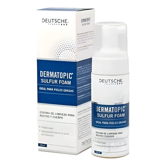 Dermatopic Sulfur Foam Espuma Limp X 150 Ml