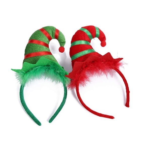 Diademas de duende navideñas Kiddale, paquete de 2, 22 cm