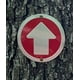 thumbnail image 4 of Trail Marker Wild Drifter Bright reflectante, paquete de 24 unidades, color rojo, 4 of 9