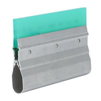 Magideal - Escobilla De Goma Para Tinta De Serigrafía, Herramienta Manual Reutilizable, Ligera, Con Durómetro 75, Mango De Aluminio Para Uso Industrial. 20 Cm X 95 Cm