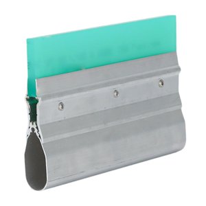 Magideal - Escobilla De Goma Para Tinta De Serigrafía, Herramienta Manual Reutilizable, Ligera, Con Durómetro 75, Mango De Aluminio Para Uso Industrial. 20 Cm X 95 Cm