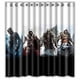 thumbnail image 1 of Cortina de ducha de Assassin's Creed, juego de cortina de baño con ganchos, tamaño 66 x 72 pulgadas, 1 of 3